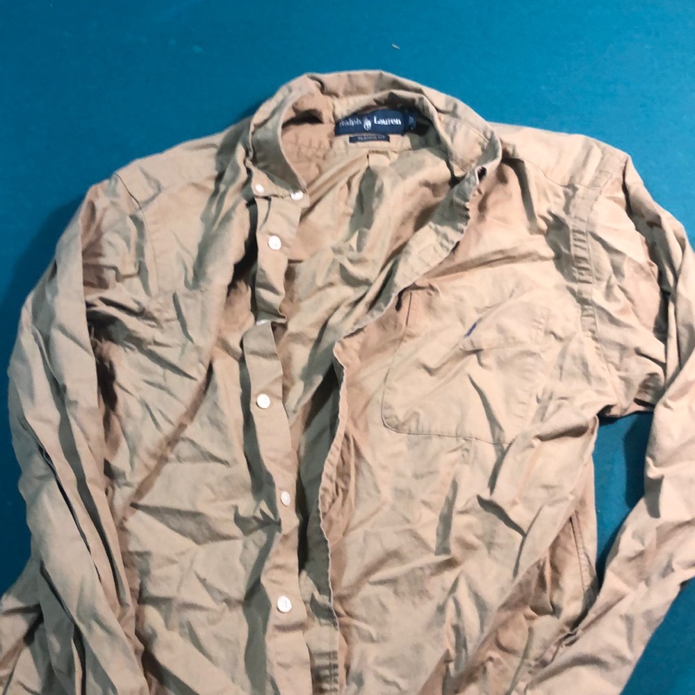 Polo button up long sleeve